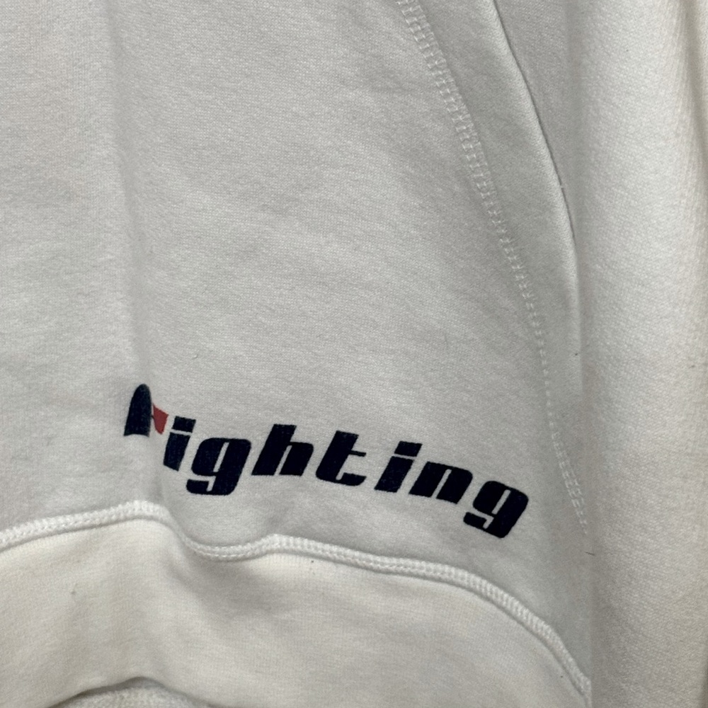 High End Thick BOXING Fighting Sports White Streetwear Graphic Hoodie Men’s XL - Picture 3 of 6